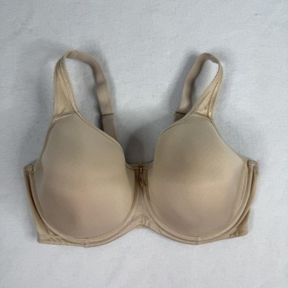 Wacoal T Shirt Bra 36DDD Beige Underwire Full Coverage Microfiber 853192